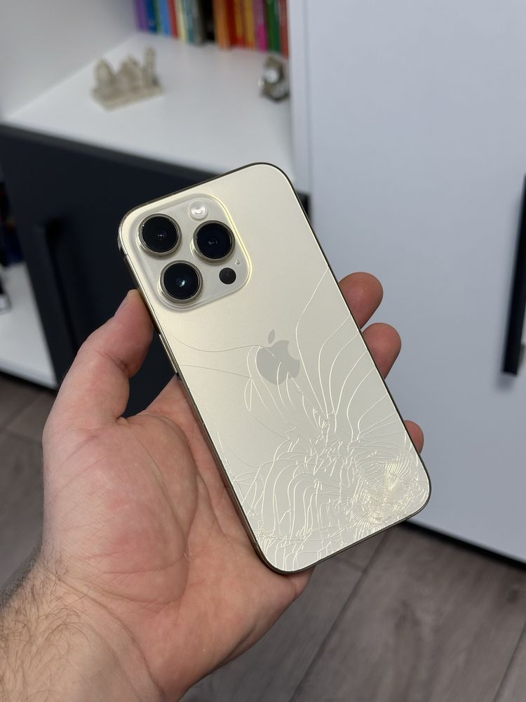 Iphone 14 Pro 5G Gold - 100% baterie - 128 Gb