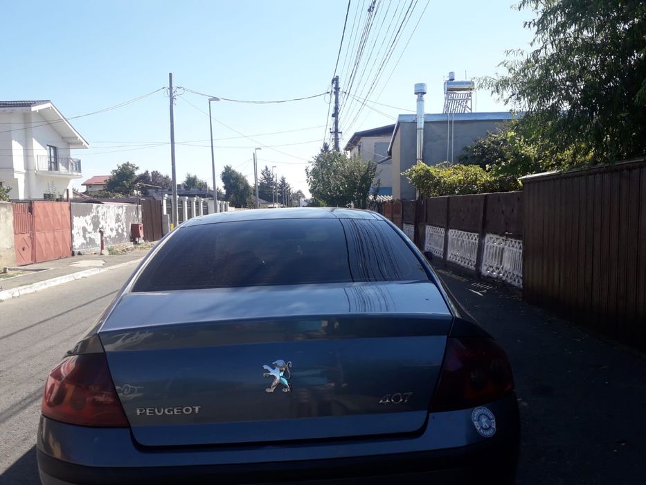 Peugeot 407 din anul 2007 1.6 HDI diesel