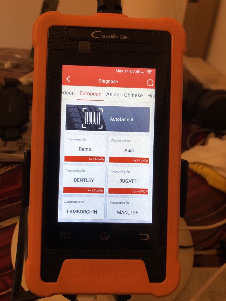 Tester auto launkh x431
