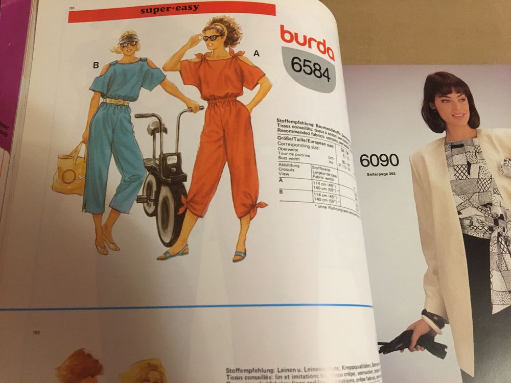 Colectie Burda Winter/Hiver 86/87