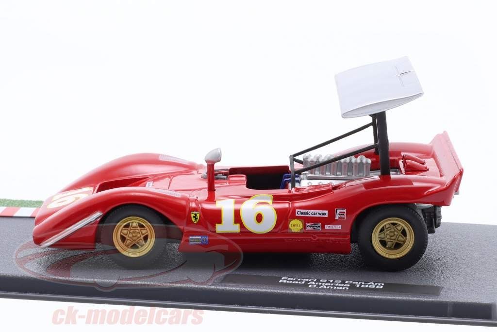 Macheta Ferrari 612 Can-Am 1969 Road America C. Amon