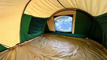 Cort elvetian 8 persoane Cabanon camping familie
