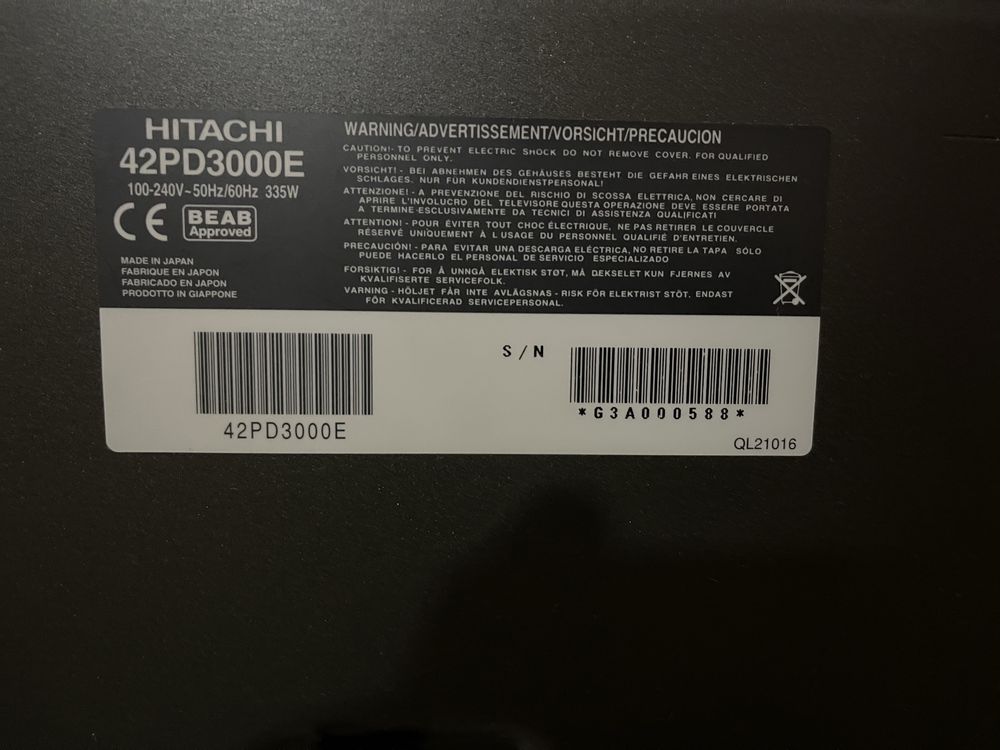 Телевизор Hitachi
