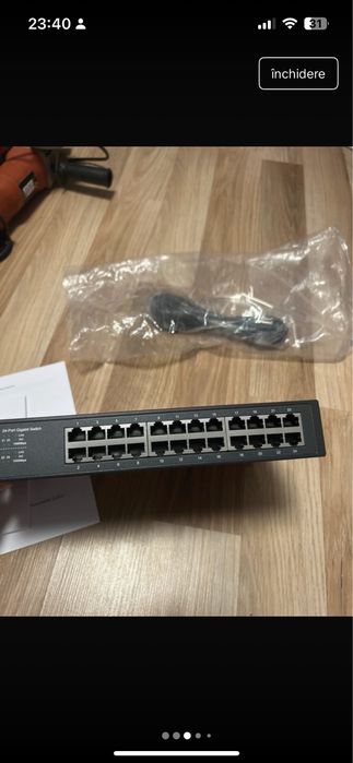 Switch de rețea TP-Link TL-SG1024D cu 24 de porturi