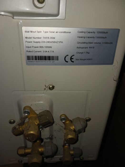 Betoniera   850 w , 165 kg . Aer .centrala gaz