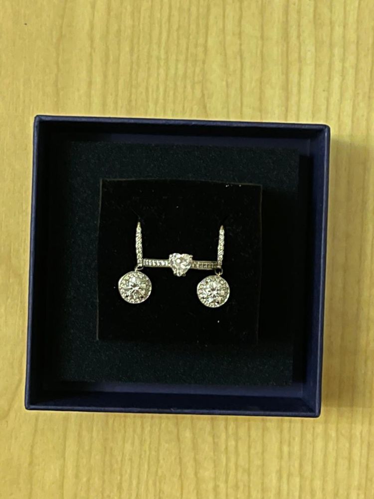 Кольцо и серьги Swarovski
