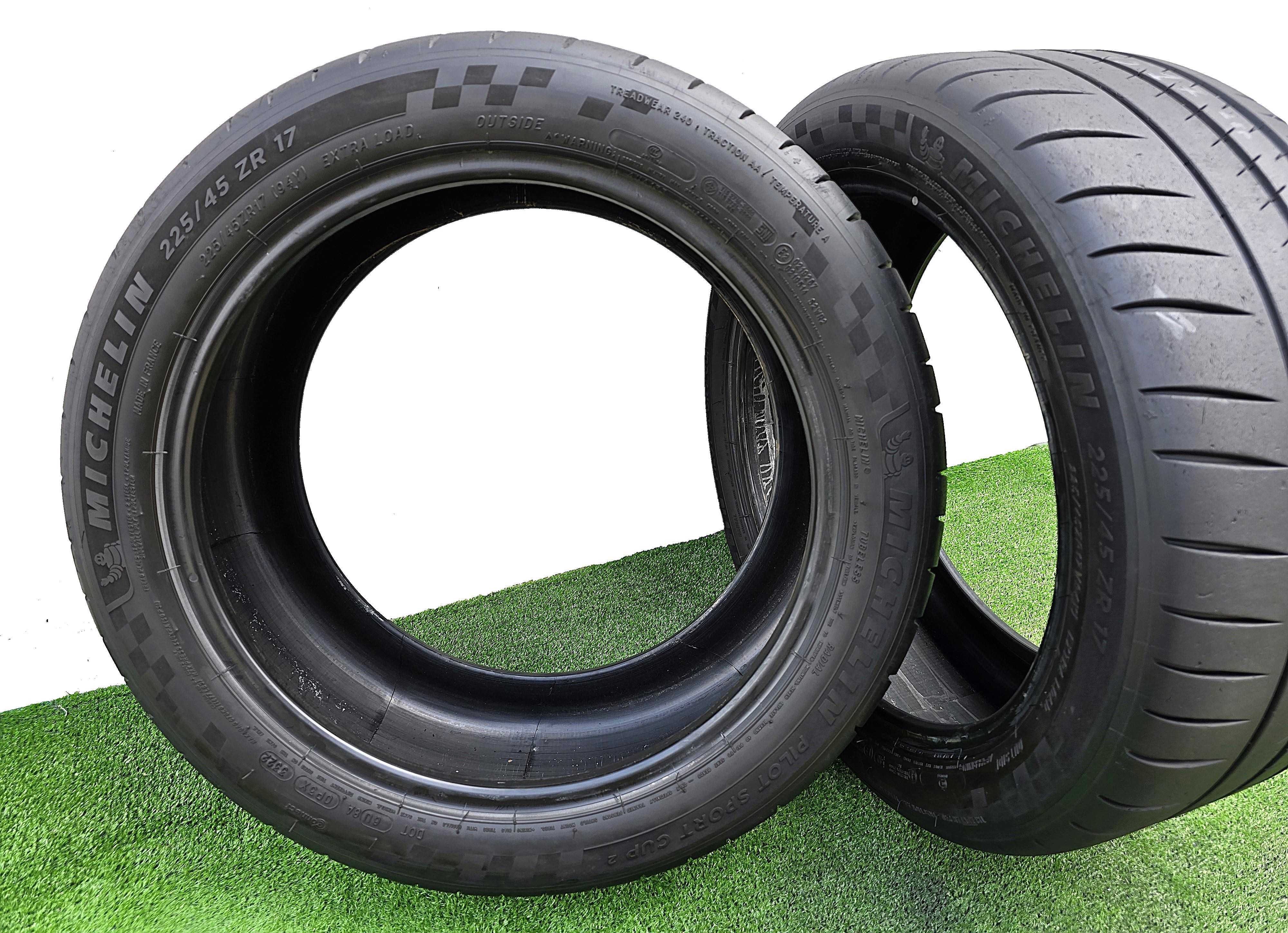 2бр. 225/45/17 MICHELIN Pilot Sport CUP 2 - летни