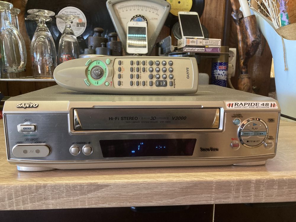Video Sanyo videorecorder