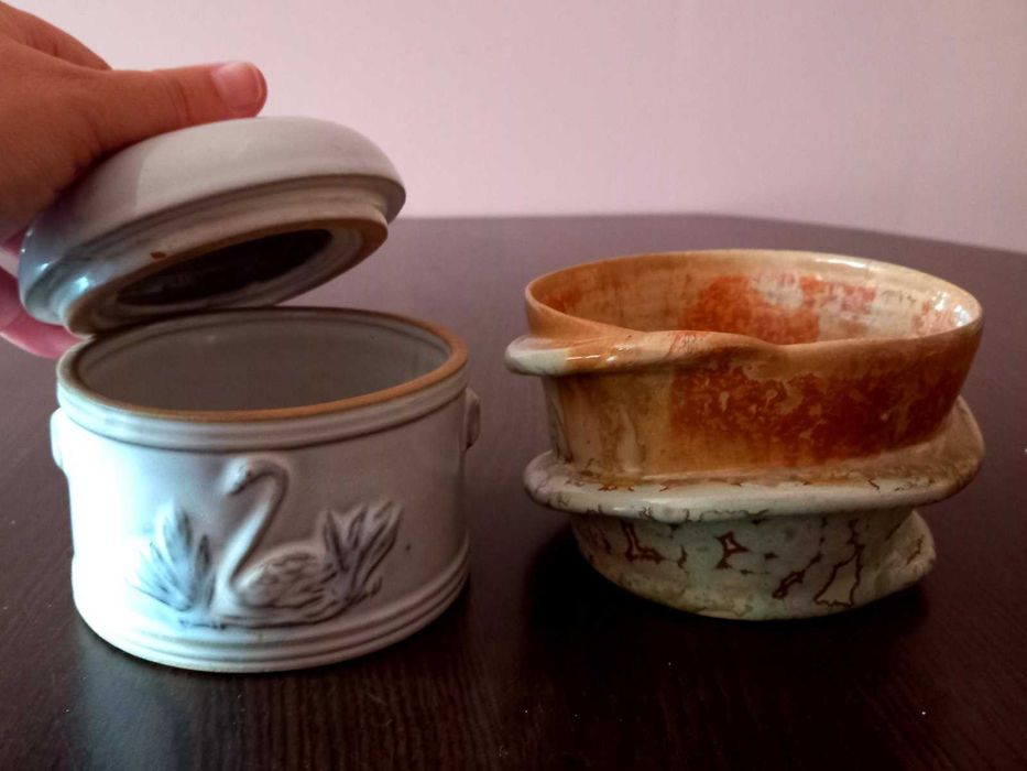 Красиви декоративни керамични фигурки, захарница - за подаръци