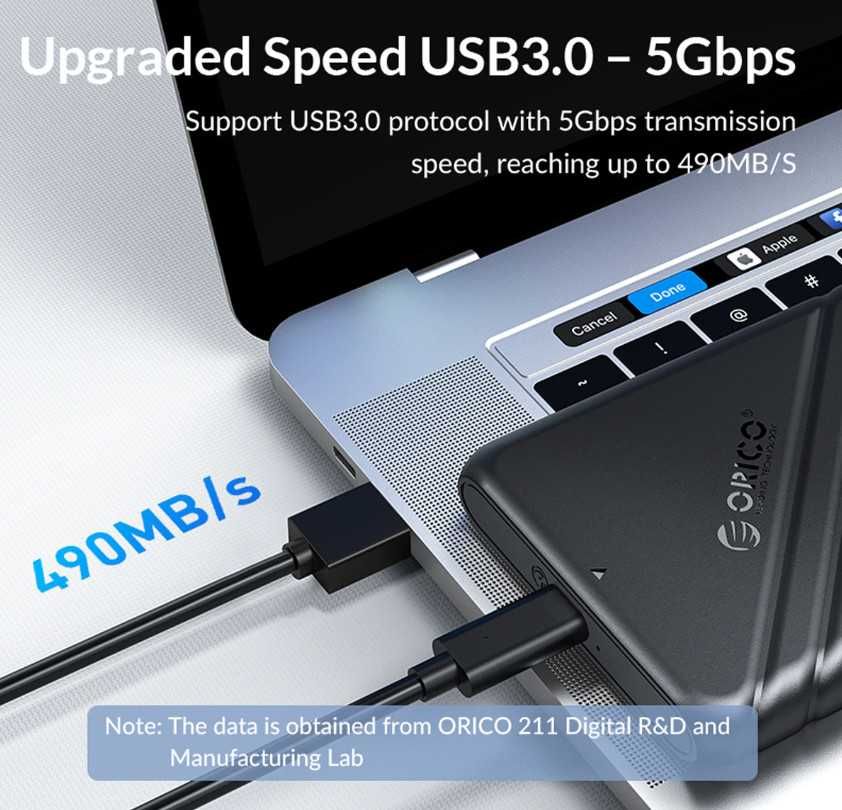 Новые Боксы USB 3.0 (3.1 -typeC) для HDD (SSD)- брендовые- гарантия