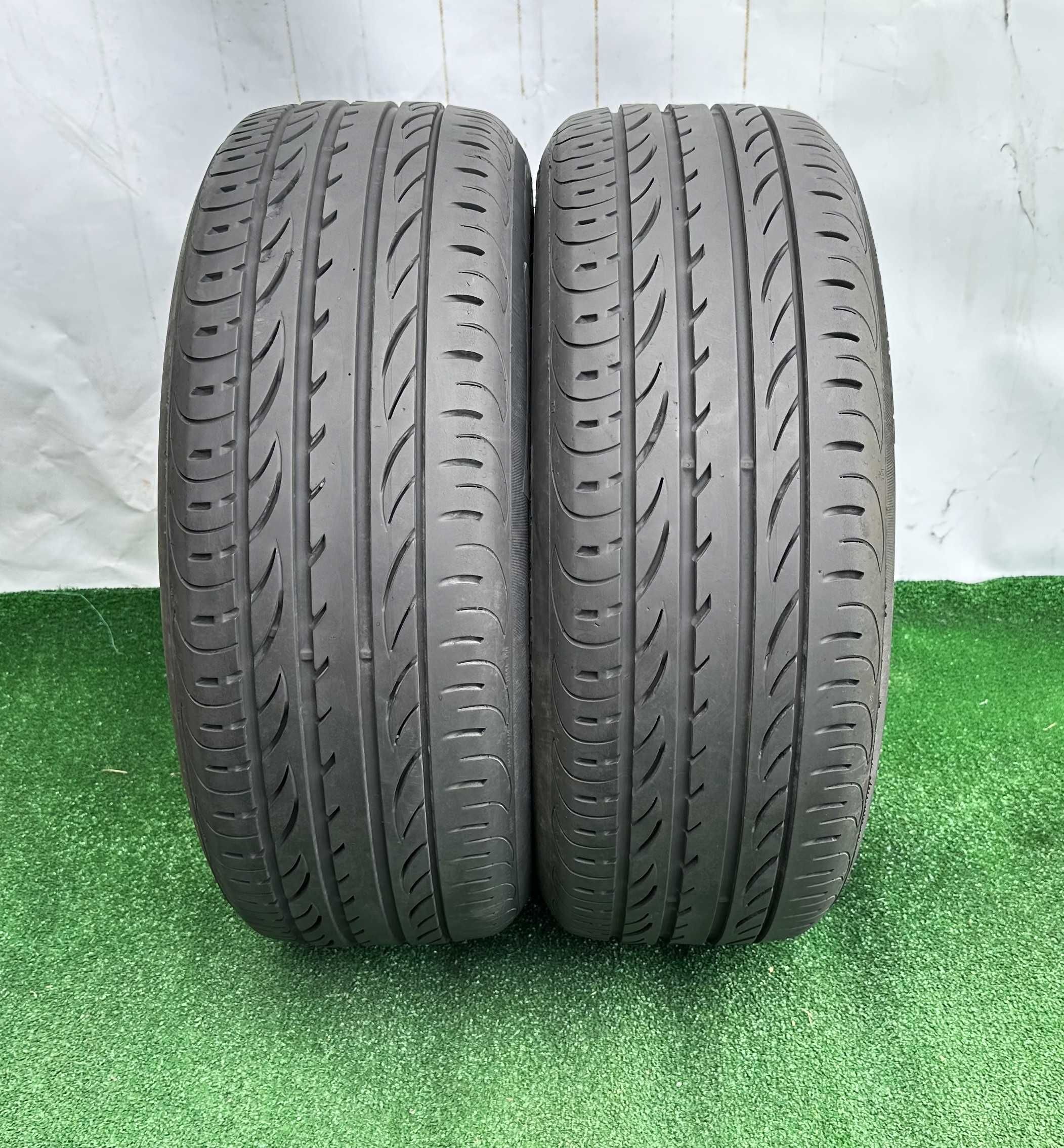 2бр 225/55r17 PIRELLI PZERO NERO летни