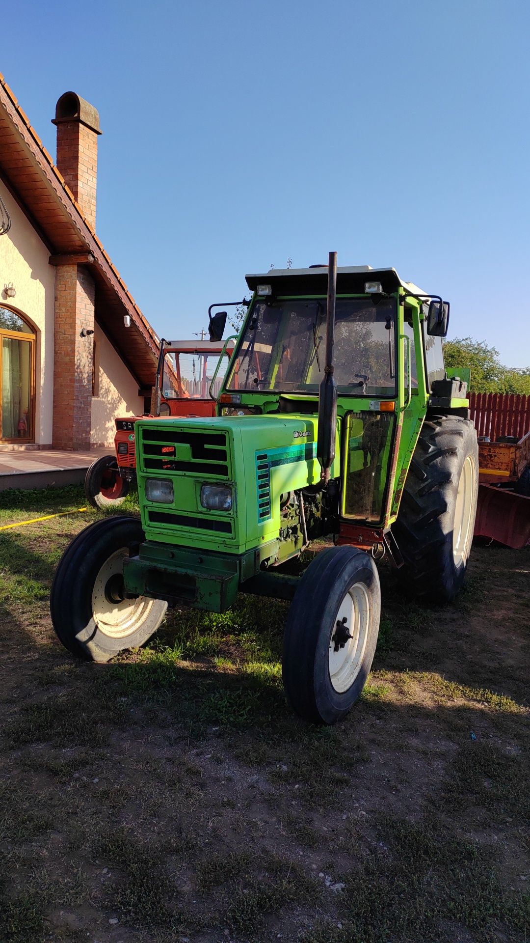 Tractor Agrifull-Fiat -80/90-Anvelope tractor /Freză de pământ