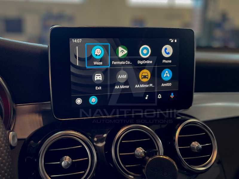 Interfata Apple CarPlay Android Auto Mercedes C-Class W205 GLC X253