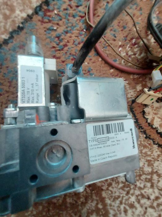 Electrovalva gpl centrala termica