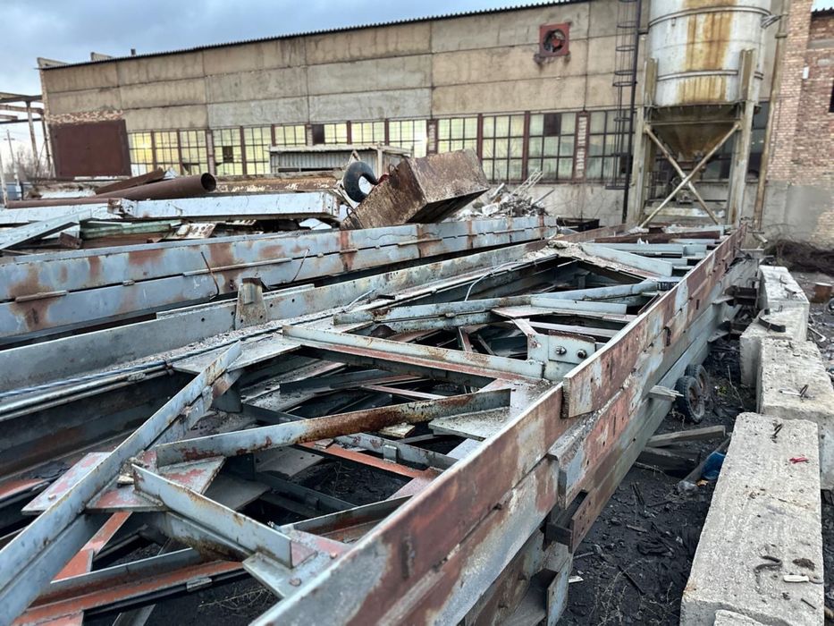 Металлические фермы 24-х метровые