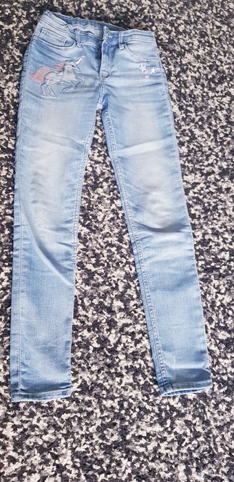 Jeans fete 9-10 ani