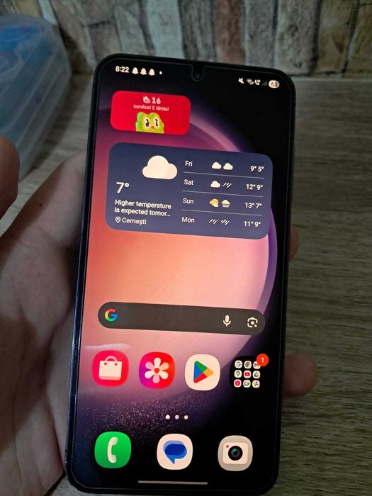 Samsung s23 phantom black,128 GB,ca nou