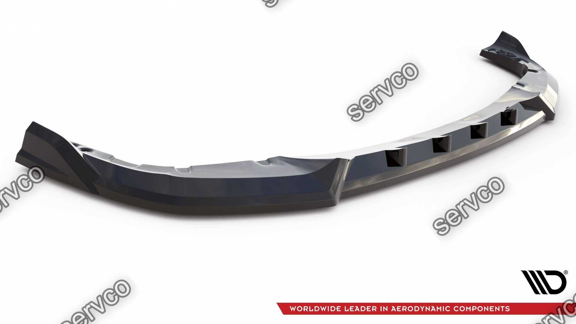 Prelungire splitter bara fata Bmw X6 M F96 2020- v2 - Maxton Design