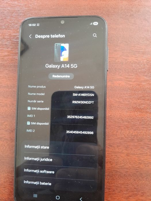 Telefon samsung galaxy A 14