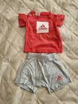 Комплет за бебе момиче Adidas ,0-3 м