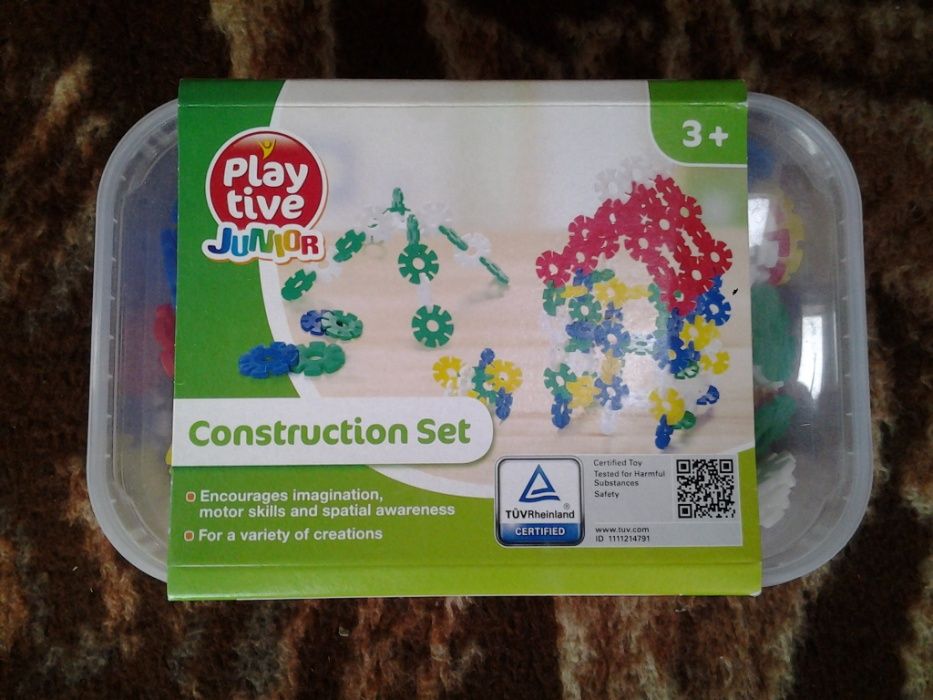 Play-Tive Junior Construction Set | jucarie copii +3 ani