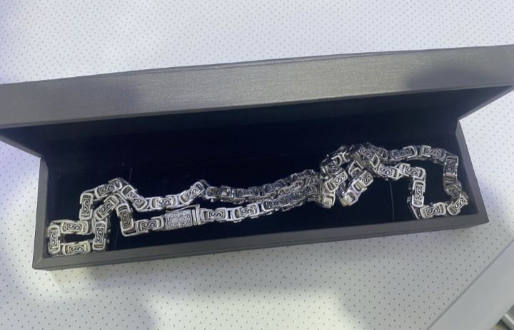 Серебряная цепочка 122гр