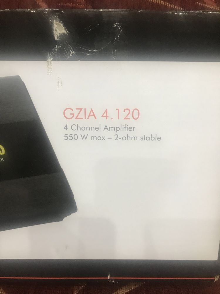 Ground Zero Gzia 4.120 усилвател за кола