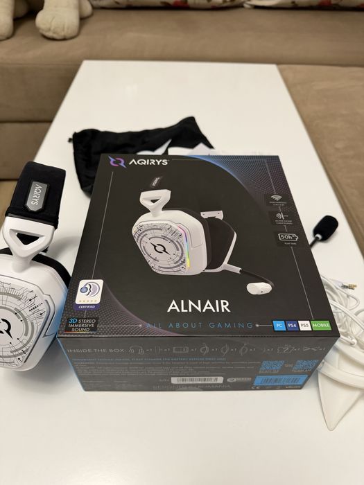 Casti Gaming Aqiris Alnair dual wireless 3d