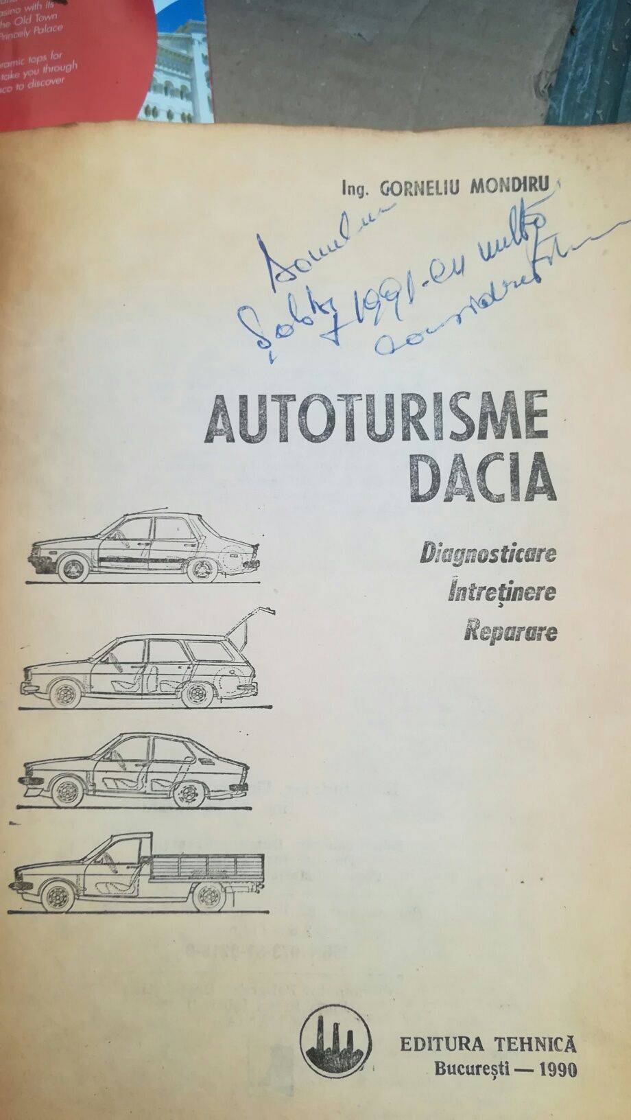 Carte pe intretinere autoturism vechi