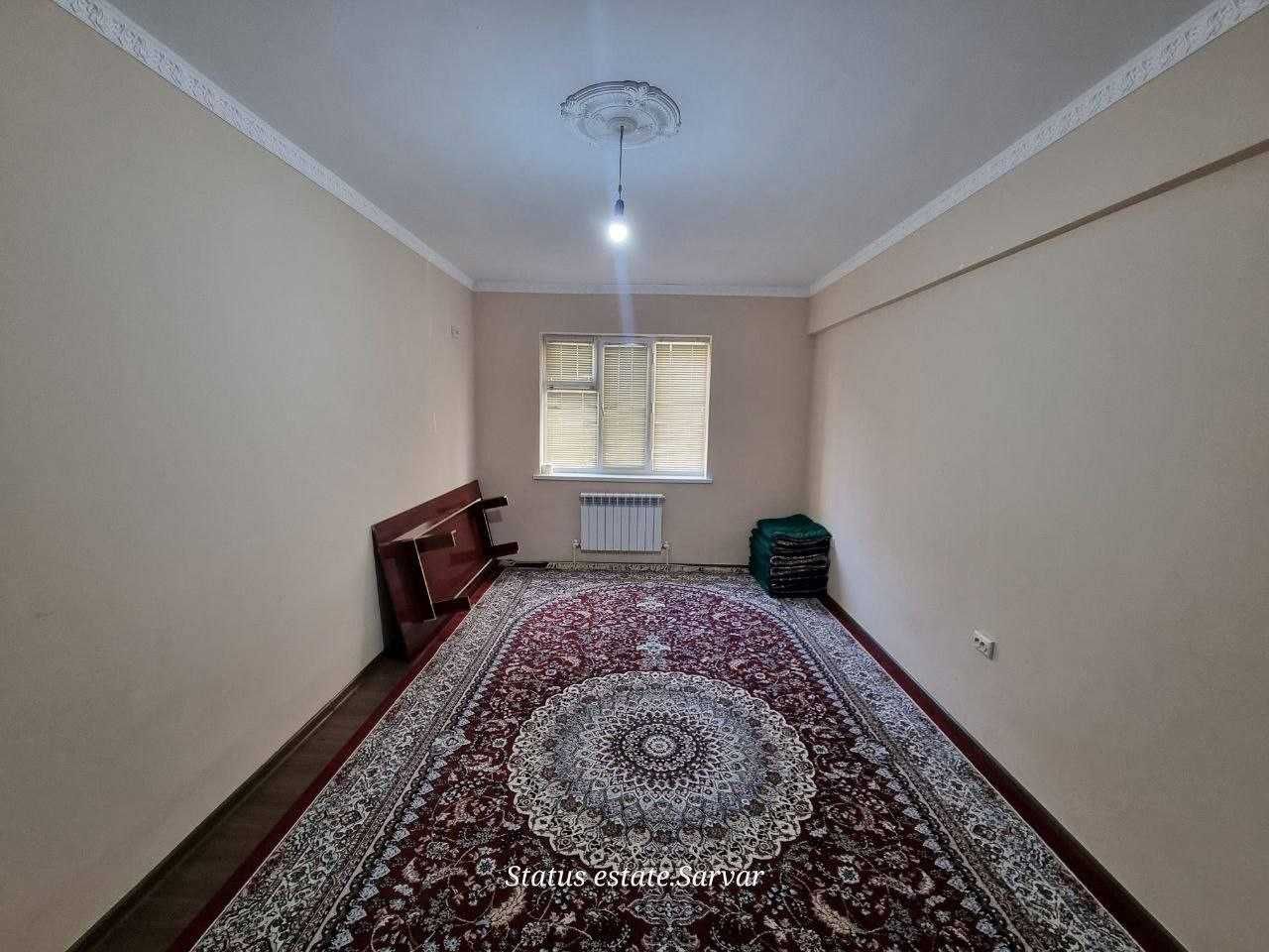 № 690 3х комнатная квартира на 1 этаже по ул. Рудакий