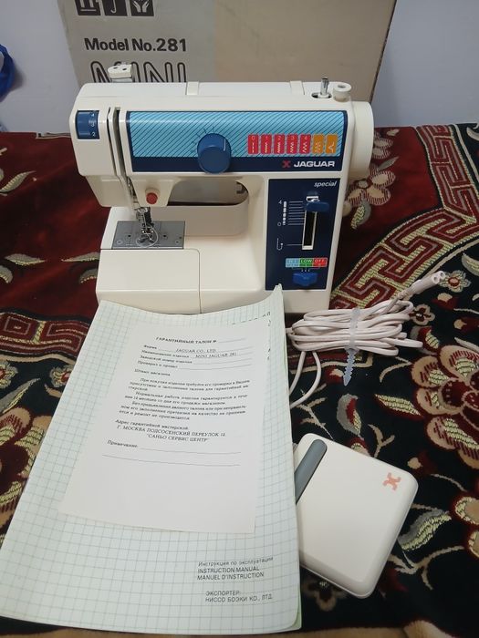 Tikuv mashinasi sotiladi Rossiya