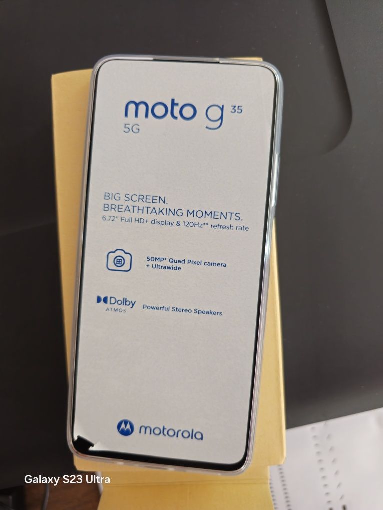 MOTO G35 5G чисто нов смартфон Motorola