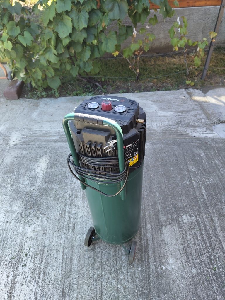 Compresor aer vertical 50l Parkside