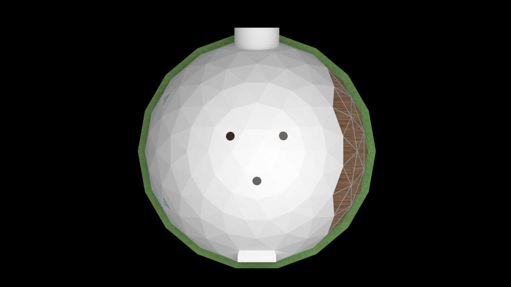 Cort glamping premium cu izolatie pentru 4 anotimpuri,79 mp,