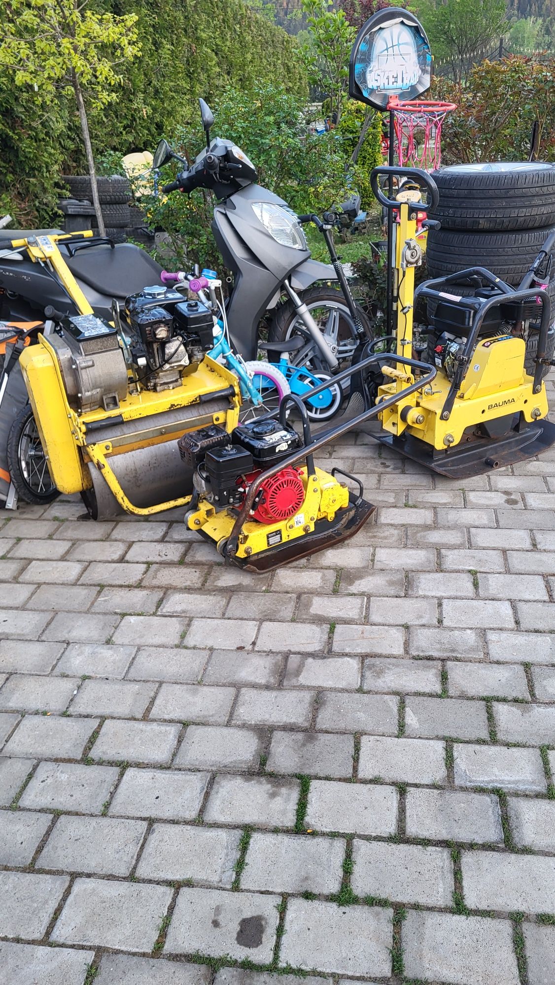 Cilindru compactor placa