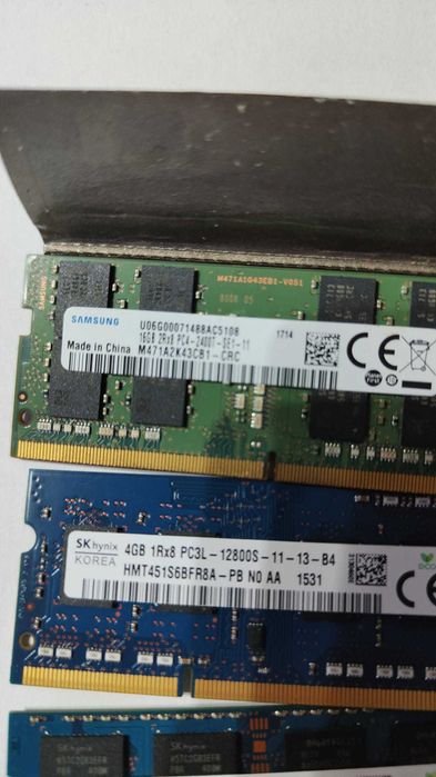 Placute memorie RAM laptop - diferite modele