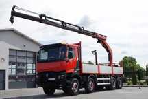 Renault C 430 / 6x4 / 7 M TRANSMISIE + HDS PALFINGER PK 24001-K C / EXTENSIUNE 12.5M / RADIO COMANDĂ / FURCI / ROTATOR / IMPORTAT