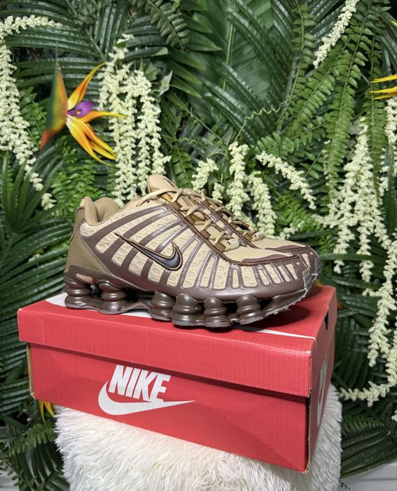 Nike Shox TL Khaki Brown