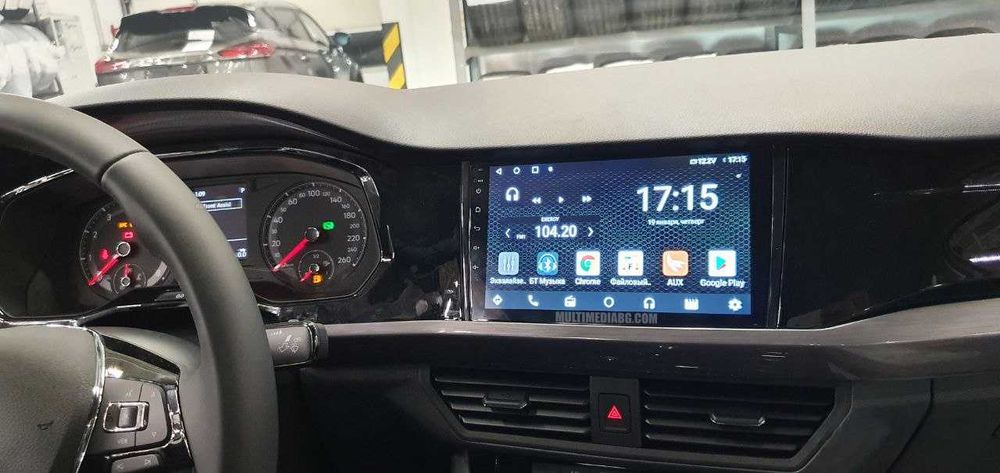 Volkswagen Polo 6 2017-2024 Мултимедия Навигация Android