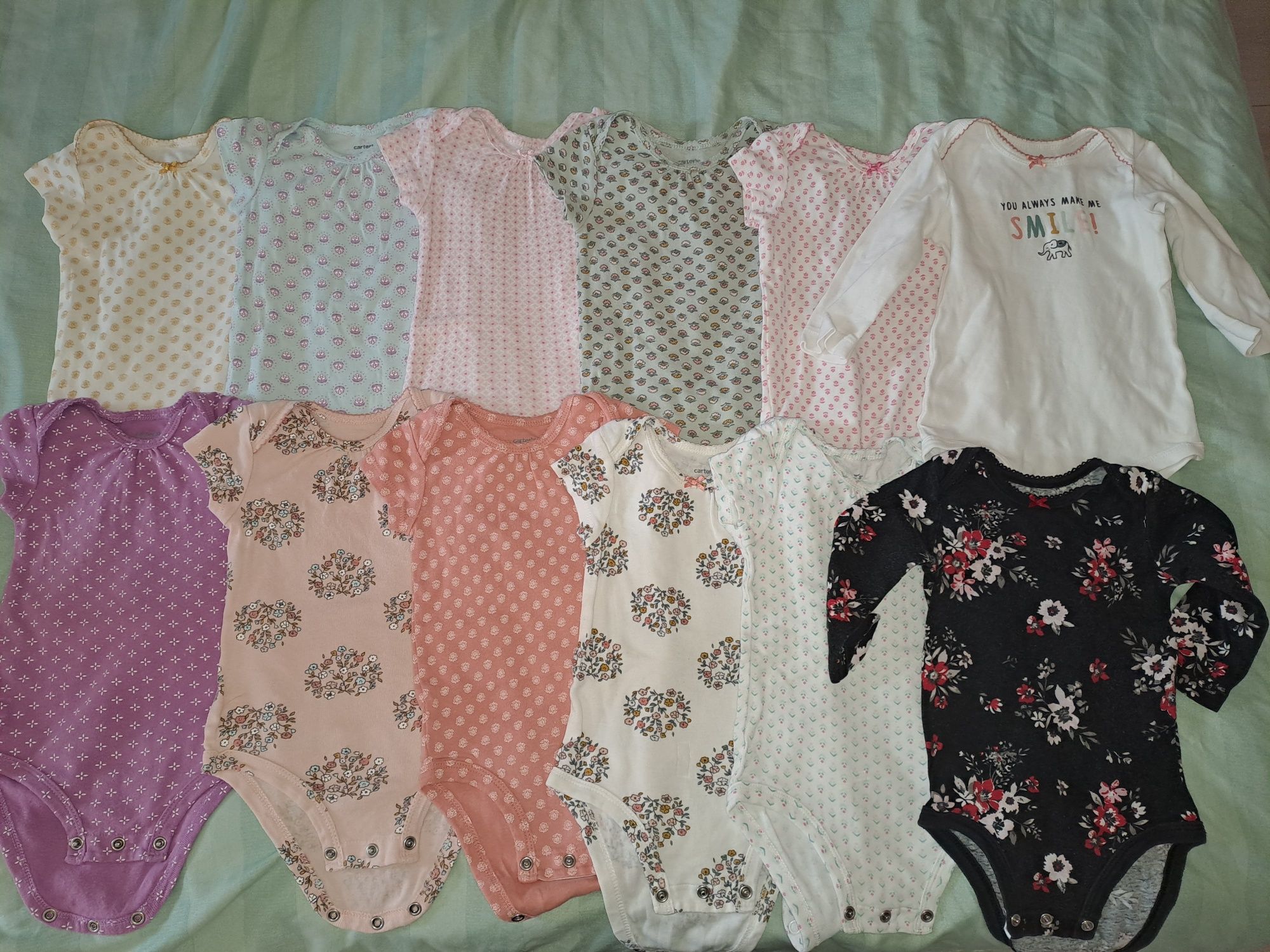 Lot body Carters fetita 6 luni/mărime 74