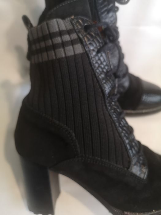 Hispanitas, дамски боти естествен велур, номер 36