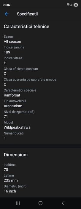 Anvelope All Season FALKEN Wildpeak-AT3WA 235/70R16 109H XL