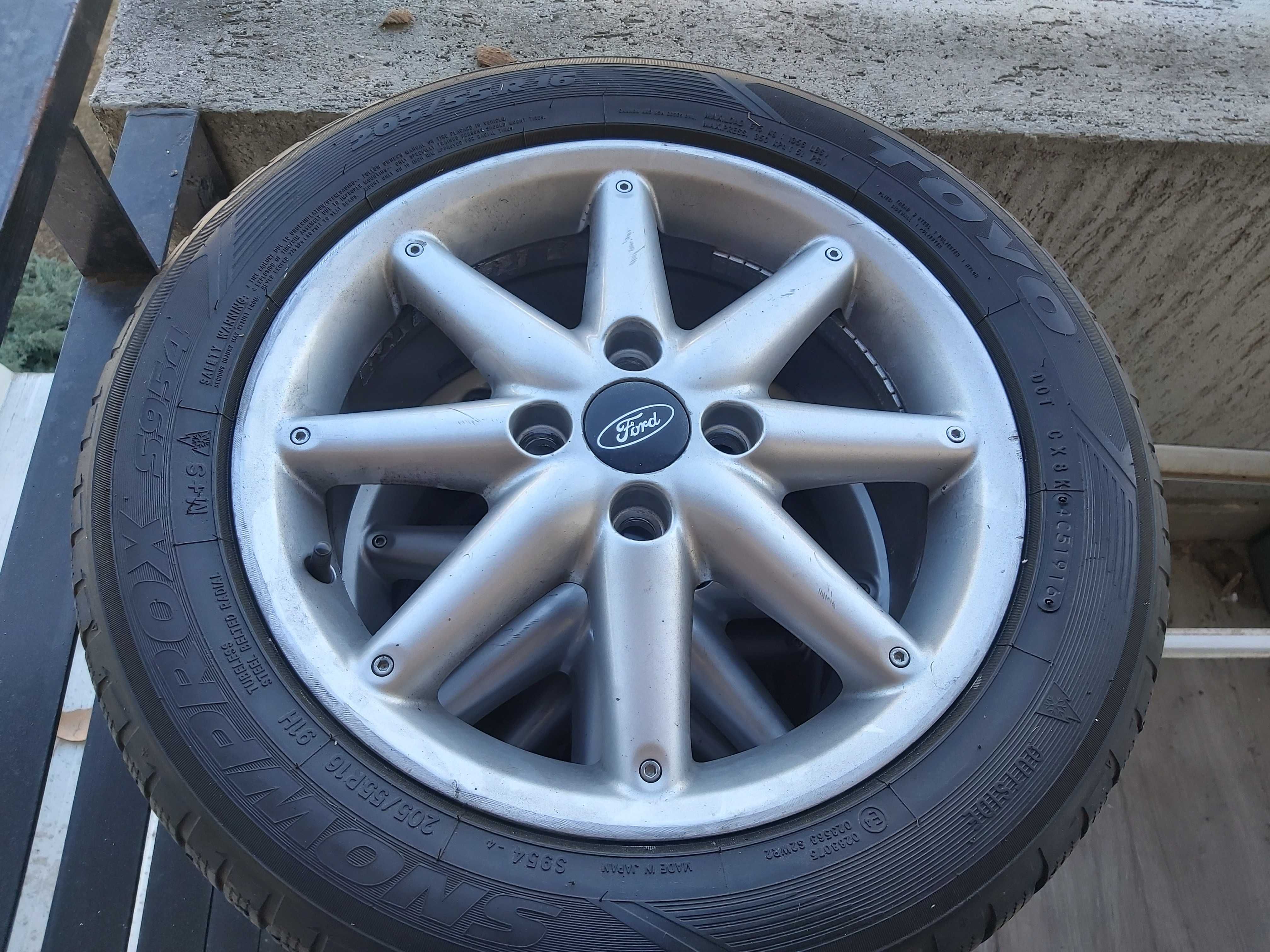 Jante Ford 16 inch cu anvelope 205/55/r16