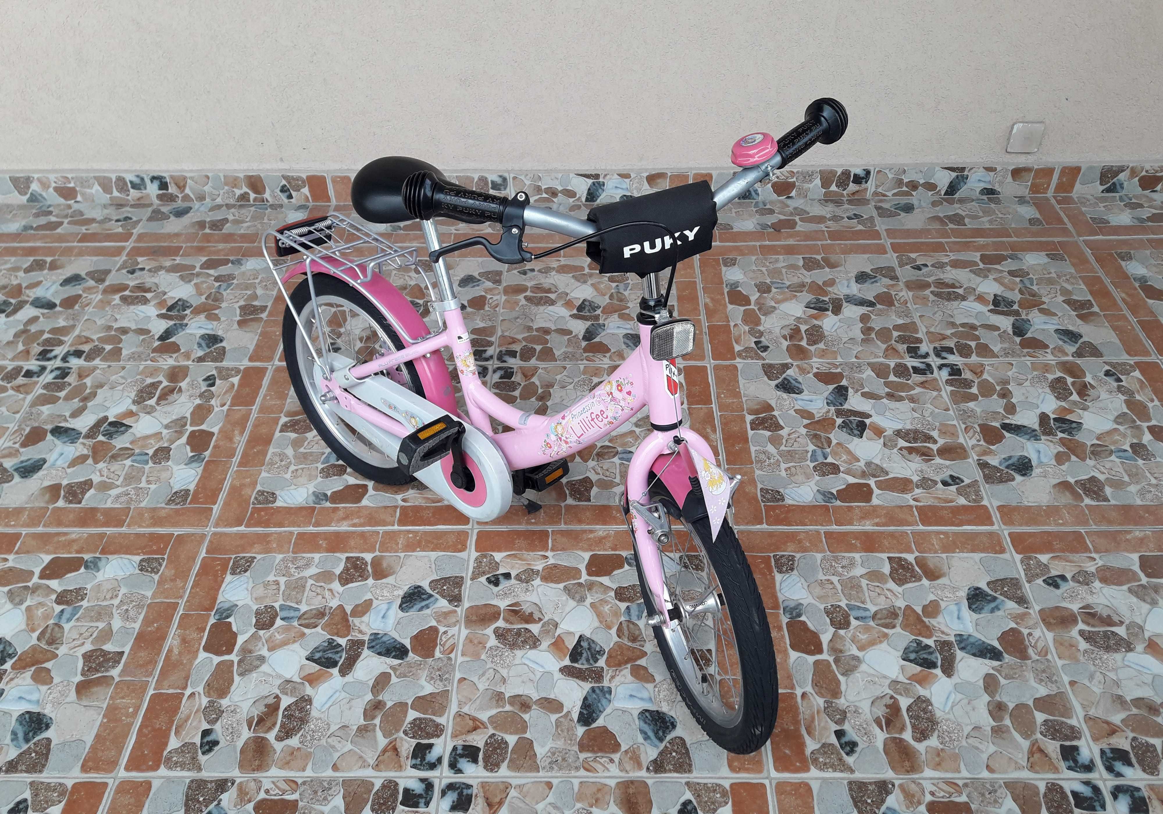 Bicicletă copii 16’ PUKY ZL 16-1 ALUMINIU Prinzessin Lillifee – Roz