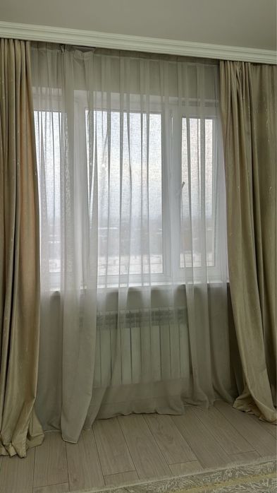 Продам шторы и тюль