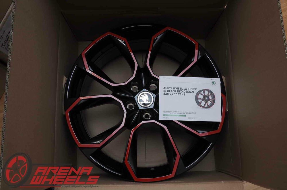 Jante Noi 20 inch Originale Skoda Kodiaq R20 X-TREM
