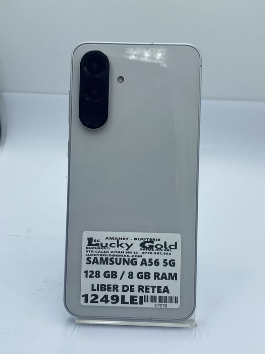 Samsung A56 5G 8/128gb / FACTURA /GARANTIE #47570