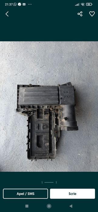 Suport baterie carcasa filtru aer vw passat b6,skoda 2 vw golf 5