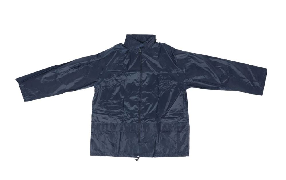 Costum impermeabil fas marimea M albastru salopeta ploaie