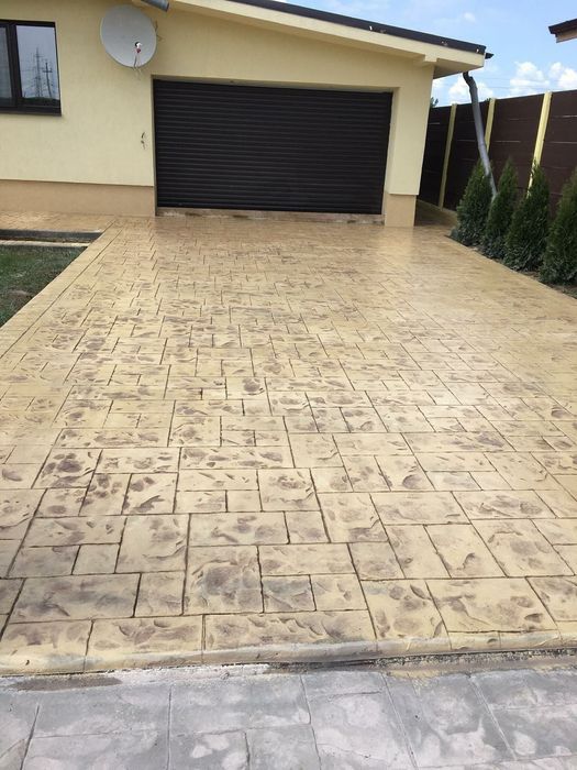 Beton amprentat targoviste